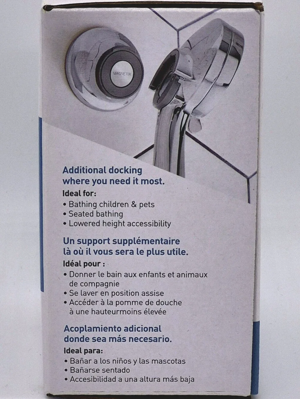 🚿 Moen Magnetix Remote Dock 186117 Chrome Shower Head Holder NWT